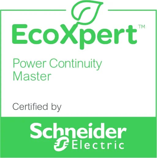 EcoXpert Power Continuity Master — Certified by Schneider Electric