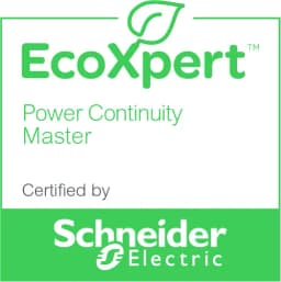 EcoXpert Power Continuity Master — Certified by Schneider Electric