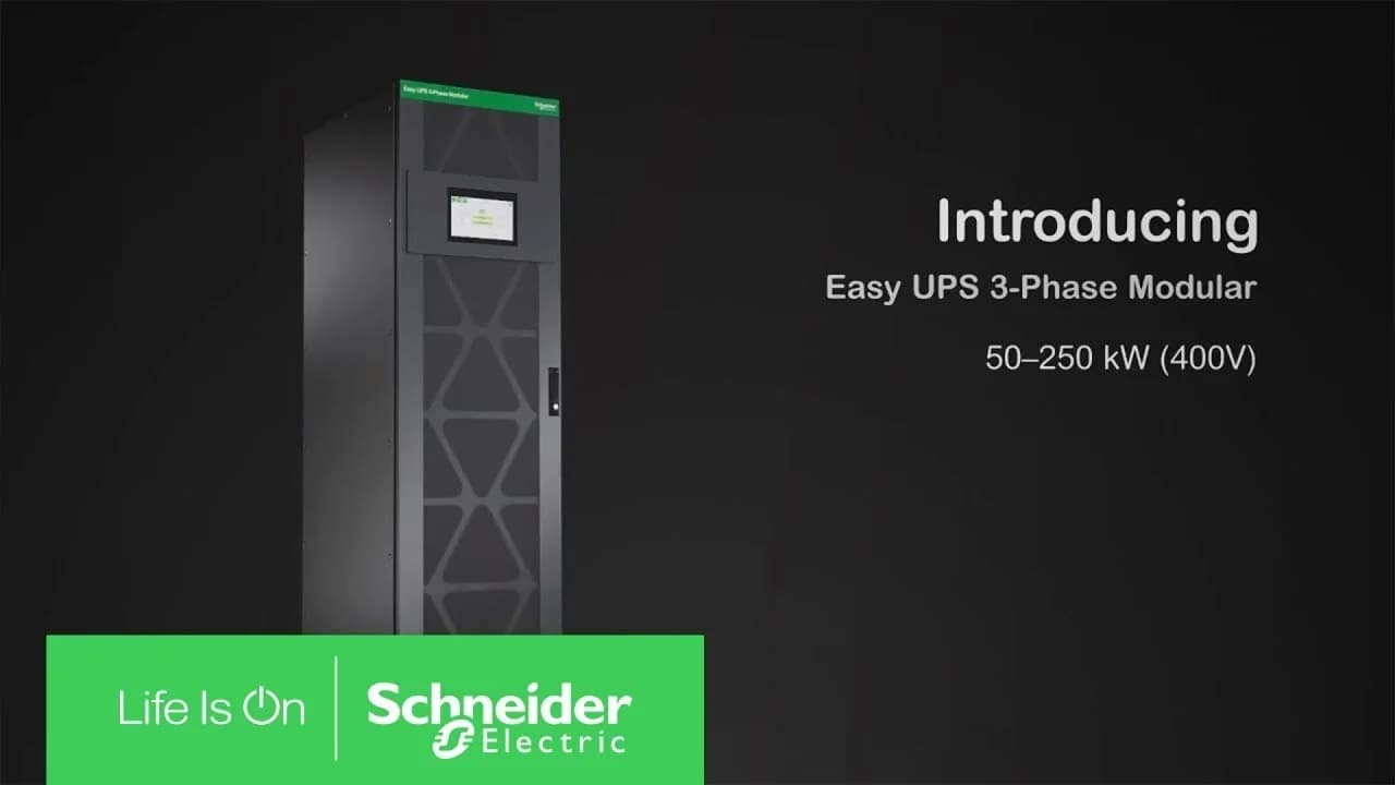 Easy UPS 3-Phase Modular 50–250 kW